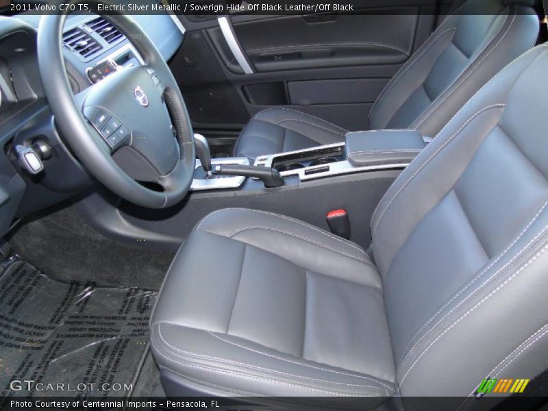  2011 C70 T5 Soverign Hide Off Black Leather/Off Black Interior