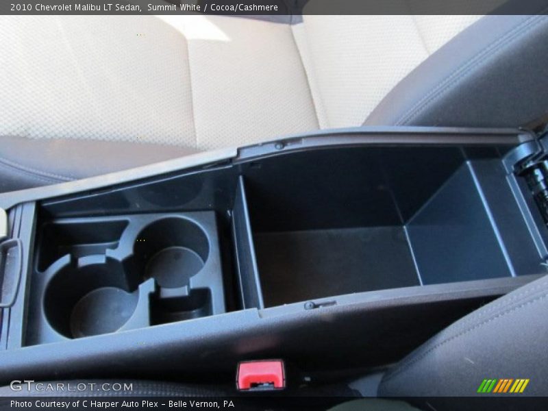 Summit White / Cocoa/Cashmere 2010 Chevrolet Malibu LT Sedan