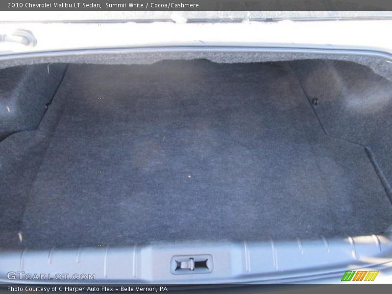 Summit White / Cocoa/Cashmere 2010 Chevrolet Malibu LT Sedan