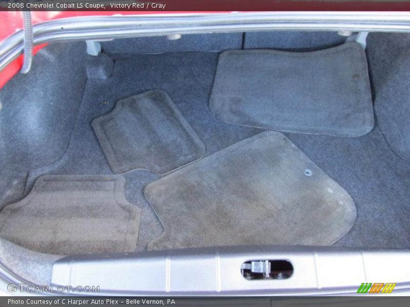Victory Red / Gray 2008 Chevrolet Cobalt LS Coupe