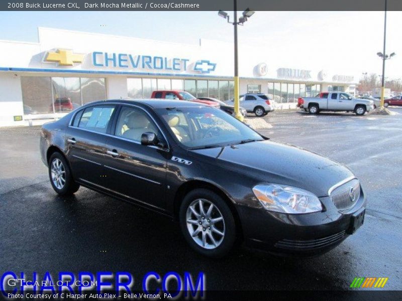 Dark Mocha Metallic / Cocoa/Cashmere 2008 Buick Lucerne CXL