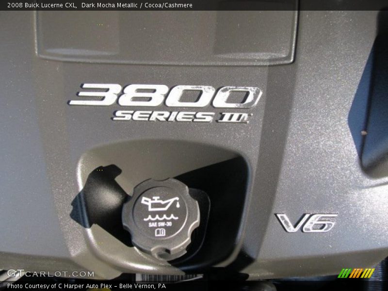  2008 Lucerne CXL Engine - 3.8 Liter OHV 12-Valve 3800 Series III V6