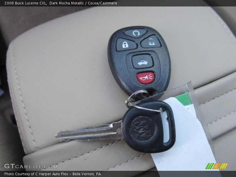 Dark Mocha Metallic / Cocoa/Cashmere 2008 Buick Lucerne CXL