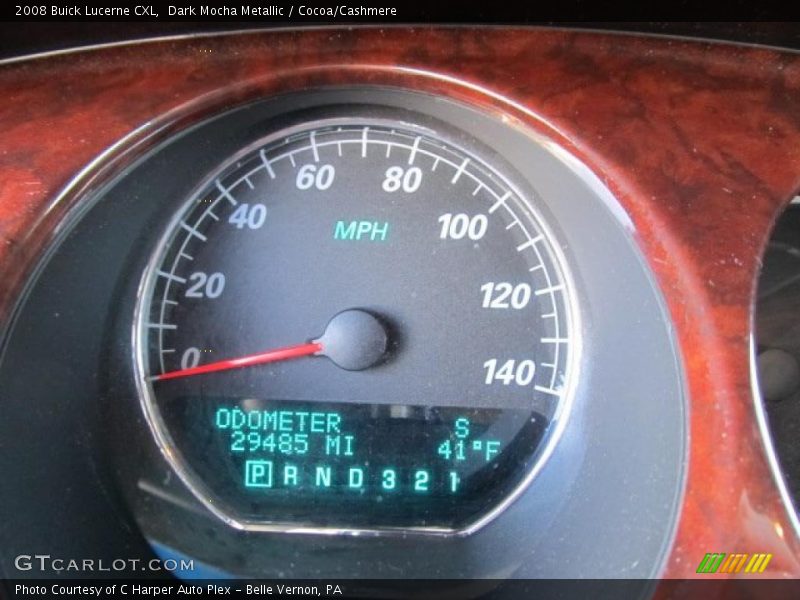 Dark Mocha Metallic / Cocoa/Cashmere 2008 Buick Lucerne CXL