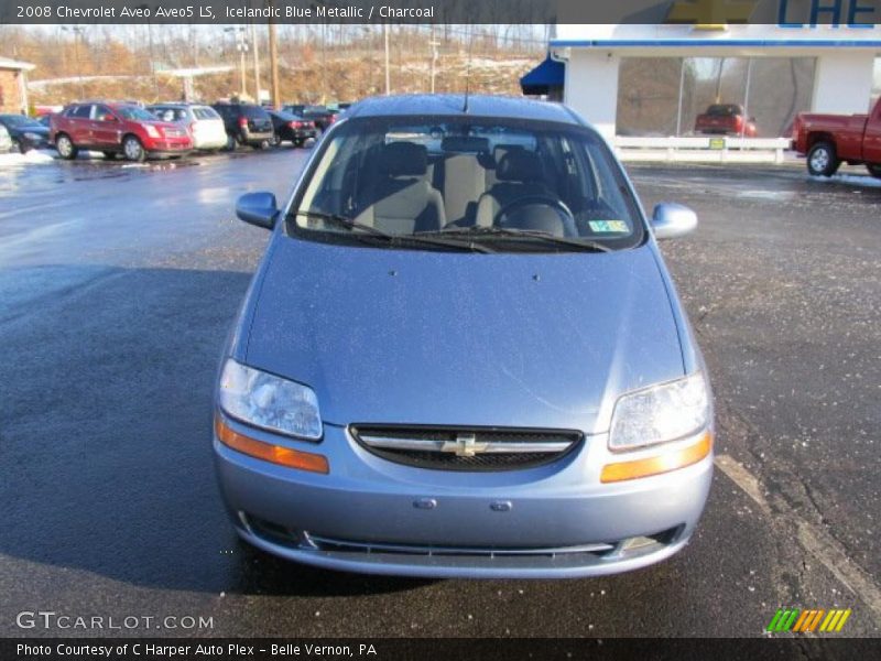 Icelandic Blue Metallic / Charcoal 2008 Chevrolet Aveo Aveo5 LS