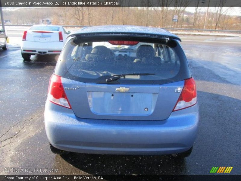 Icelandic Blue Metallic / Charcoal 2008 Chevrolet Aveo Aveo5 LS