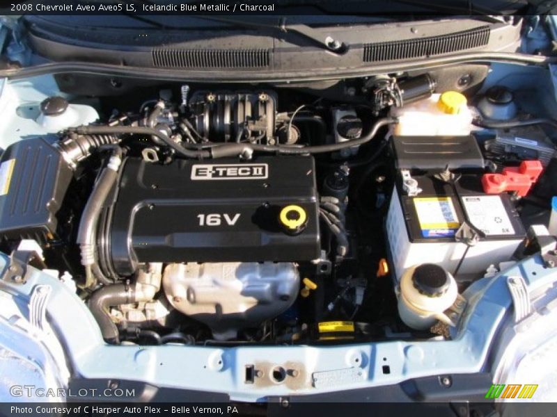Icelandic Blue Metallic / Charcoal 2008 Chevrolet Aveo Aveo5 LS