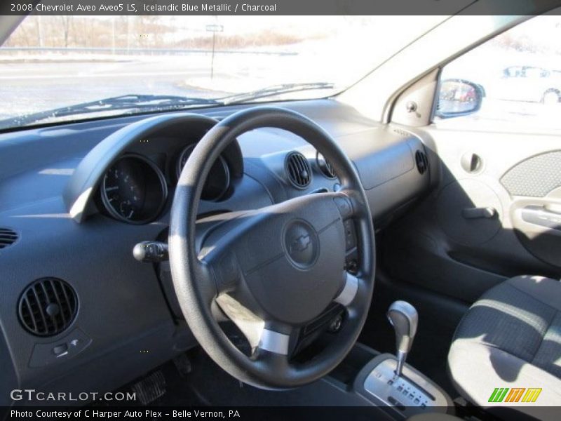 Icelandic Blue Metallic / Charcoal 2008 Chevrolet Aveo Aveo5 LS