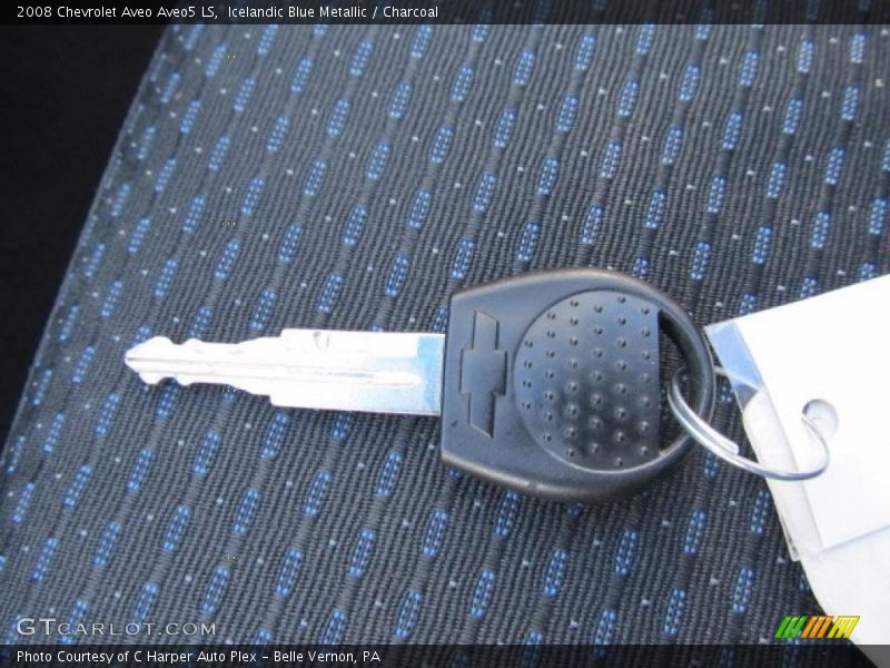 Icelandic Blue Metallic / Charcoal 2008 Chevrolet Aveo Aveo5 LS
