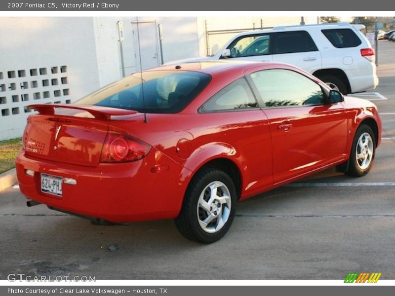 Victory Red / Ebony 2007 Pontiac G5