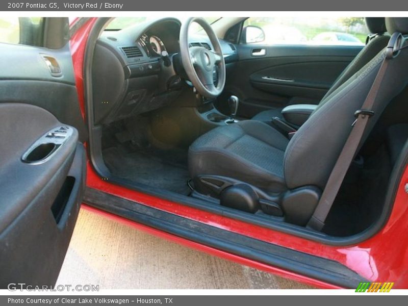 Victory Red / Ebony 2007 Pontiac G5