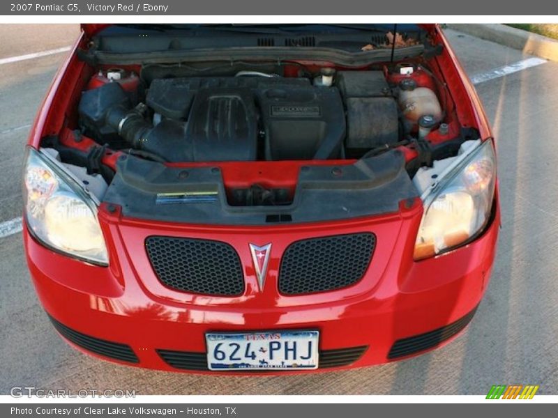 Victory Red / Ebony 2007 Pontiac G5