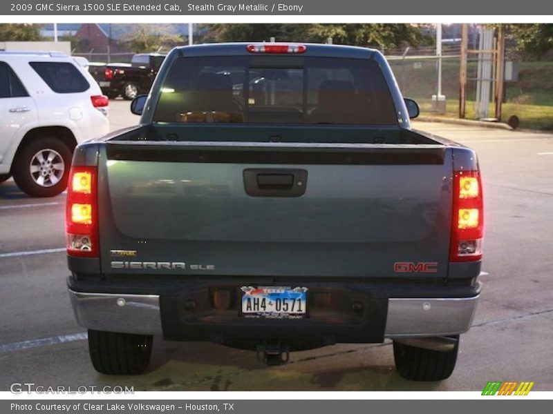 Stealth Gray Metallic / Ebony 2009 GMC Sierra 1500 SLE Extended Cab