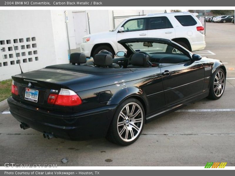 Carbon Black Metallic / Black 2004 BMW M3 Convertible