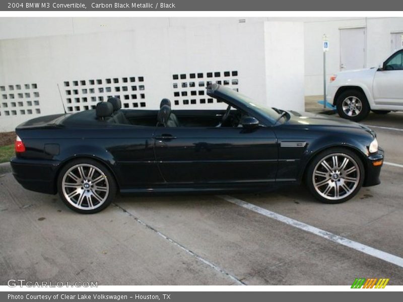 Carbon Black Metallic / Black 2004 BMW M3 Convertible