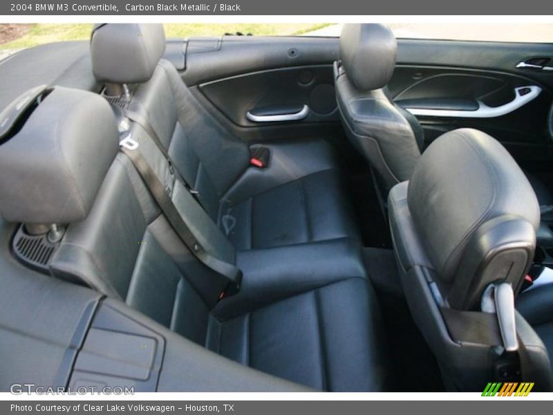 Carbon Black Metallic / Black 2004 BMW M3 Convertible