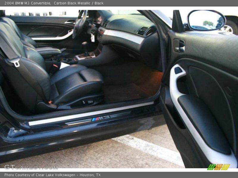 Carbon Black Metallic / Black 2004 BMW M3 Convertible