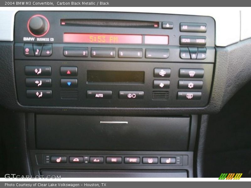 Carbon Black Metallic / Black 2004 BMW M3 Convertible