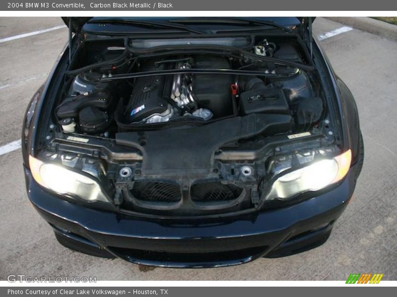Carbon Black Metallic / Black 2004 BMW M3 Convertible