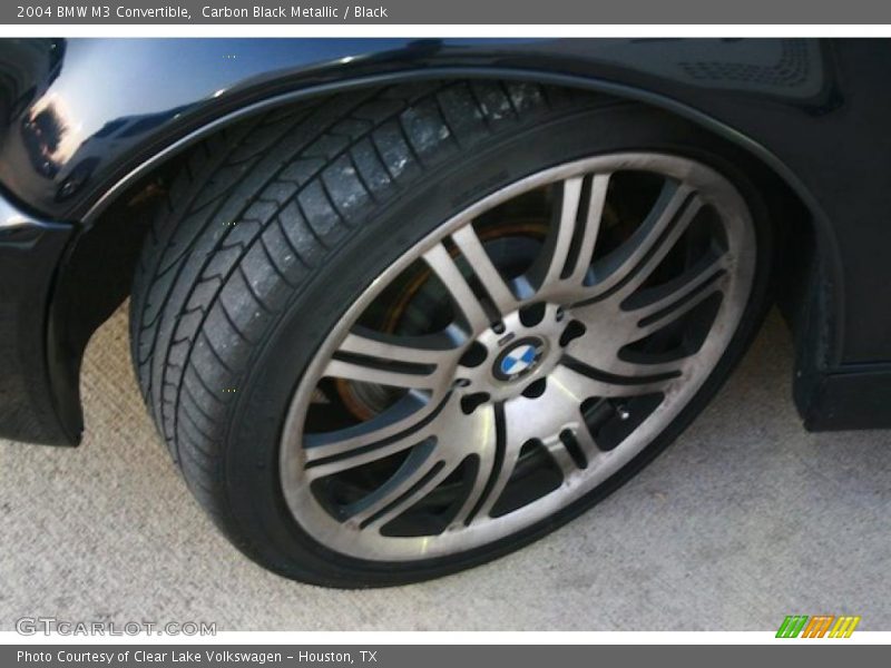 Carbon Black Metallic / Black 2004 BMW M3 Convertible
