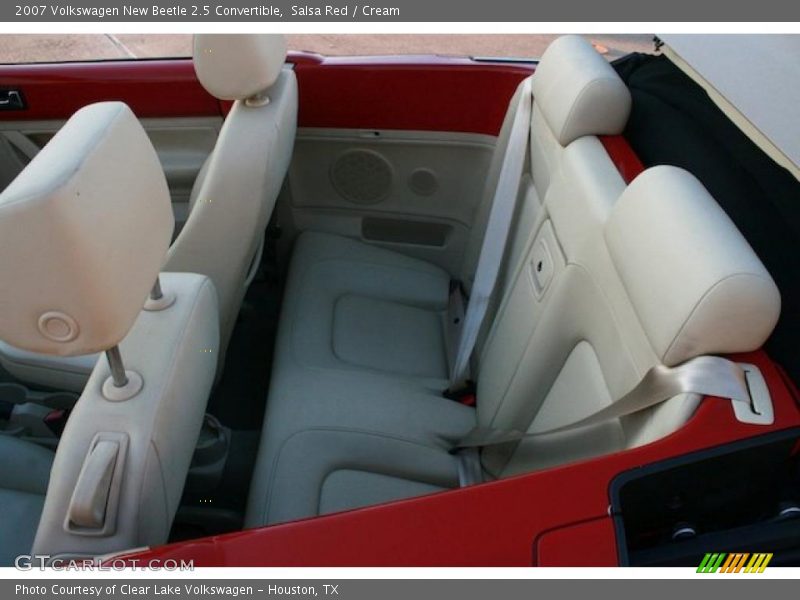 Salsa Red / Cream 2007 Volkswagen New Beetle 2.5 Convertible
