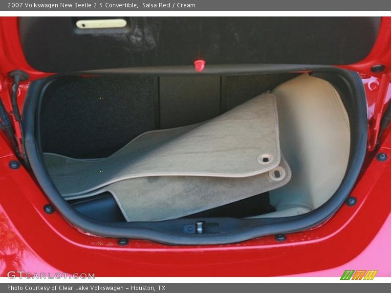 Salsa Red / Cream 2007 Volkswagen New Beetle 2.5 Convertible