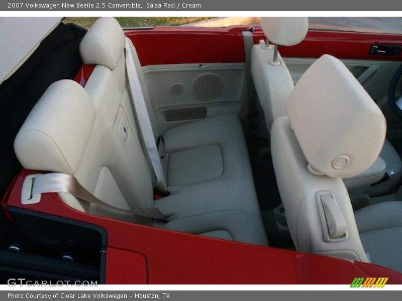 Salsa Red / Cream 2007 Volkswagen New Beetle 2.5 Convertible