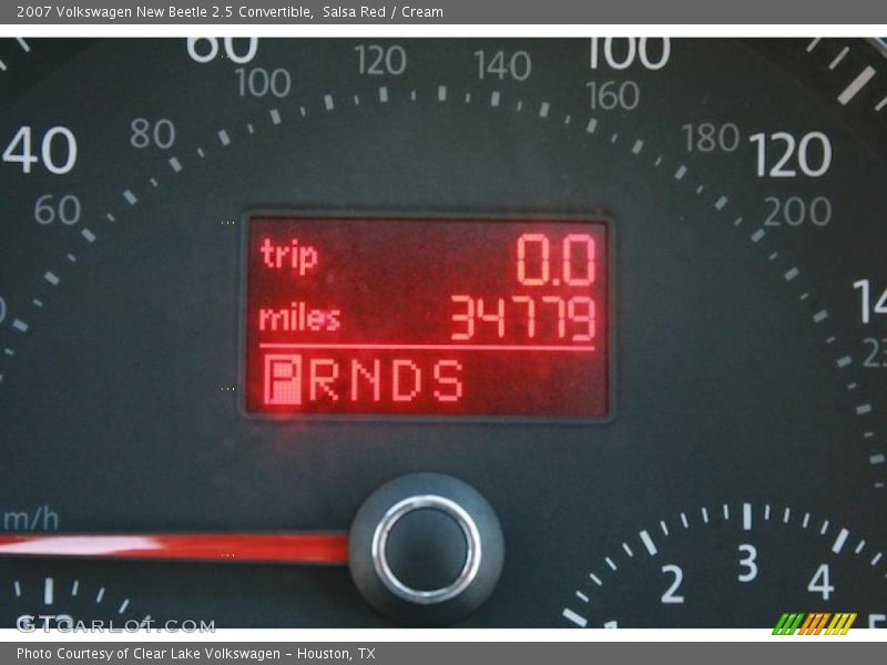 Salsa Red / Cream 2007 Volkswagen New Beetle 2.5 Convertible