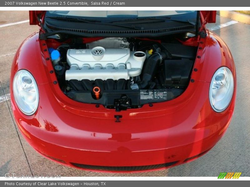 Salsa Red / Cream 2007 Volkswagen New Beetle 2.5 Convertible