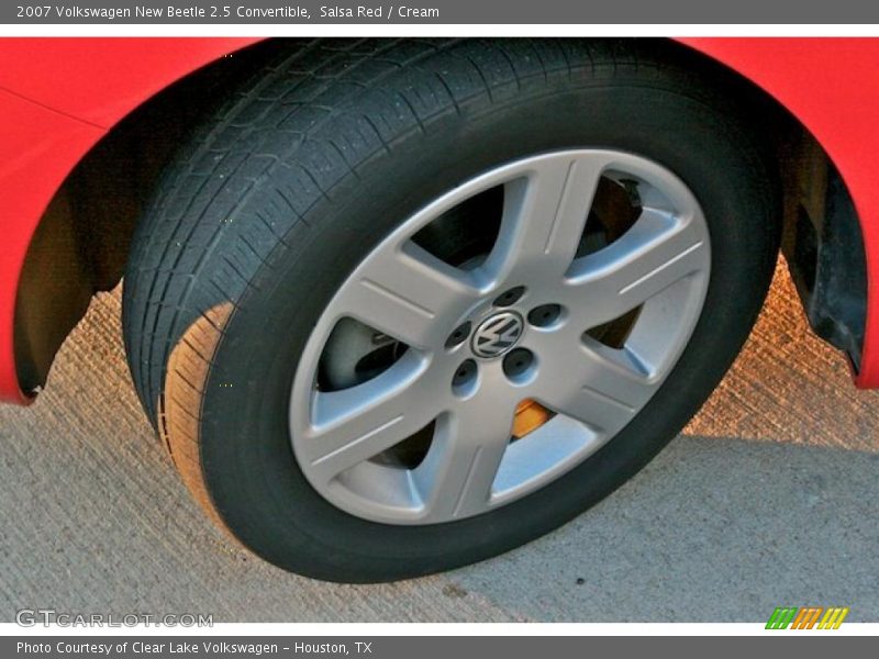 Salsa Red / Cream 2007 Volkswagen New Beetle 2.5 Convertible