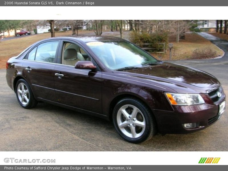 Dark Cinnamon / Beige 2006 Hyundai Sonata GLS V6