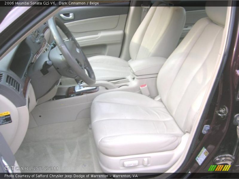 Dark Cinnamon / Beige 2006 Hyundai Sonata GLS V6
