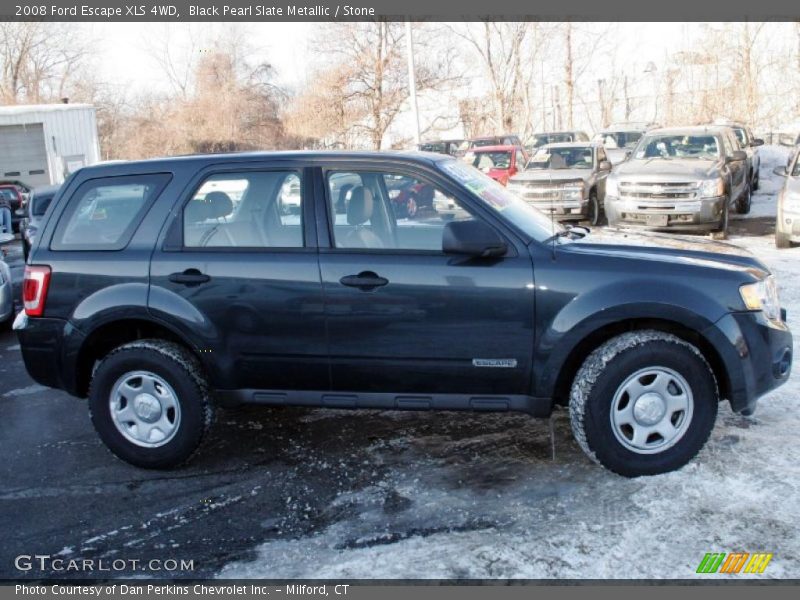 Black Pearl Slate Metallic / Stone 2008 Ford Escape XLS 4WD