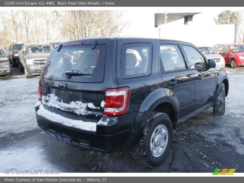 Black Pearl Slate Metallic / Stone 2008 Ford Escape XLS 4WD