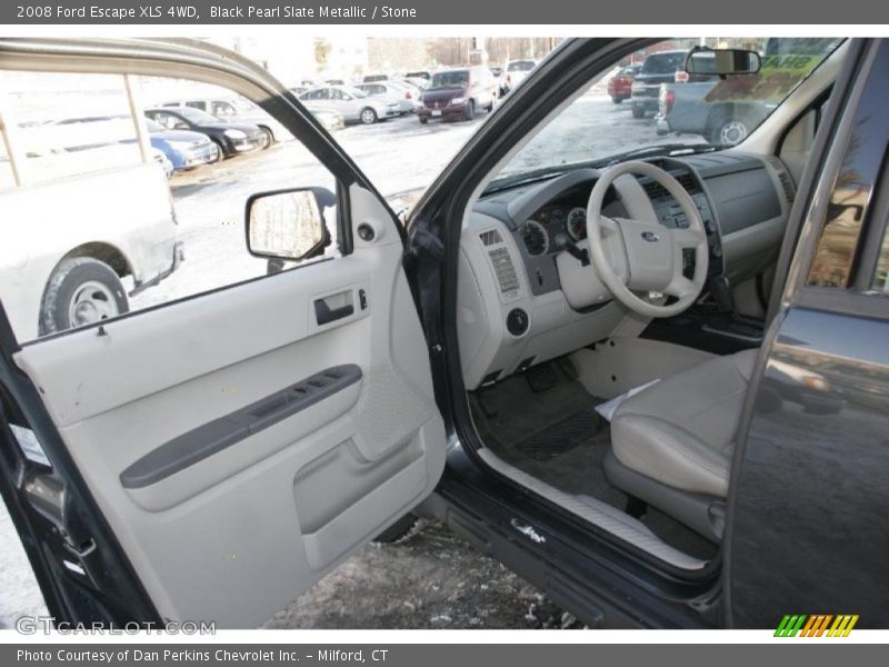Black Pearl Slate Metallic / Stone 2008 Ford Escape XLS 4WD