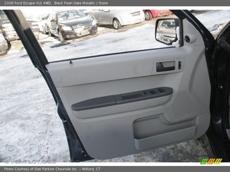 Black Pearl Slate Metallic / Stone 2008 Ford Escape XLS 4WD