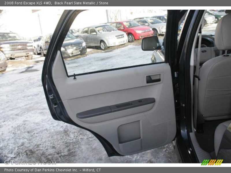 Black Pearl Slate Metallic / Stone 2008 Ford Escape XLS 4WD