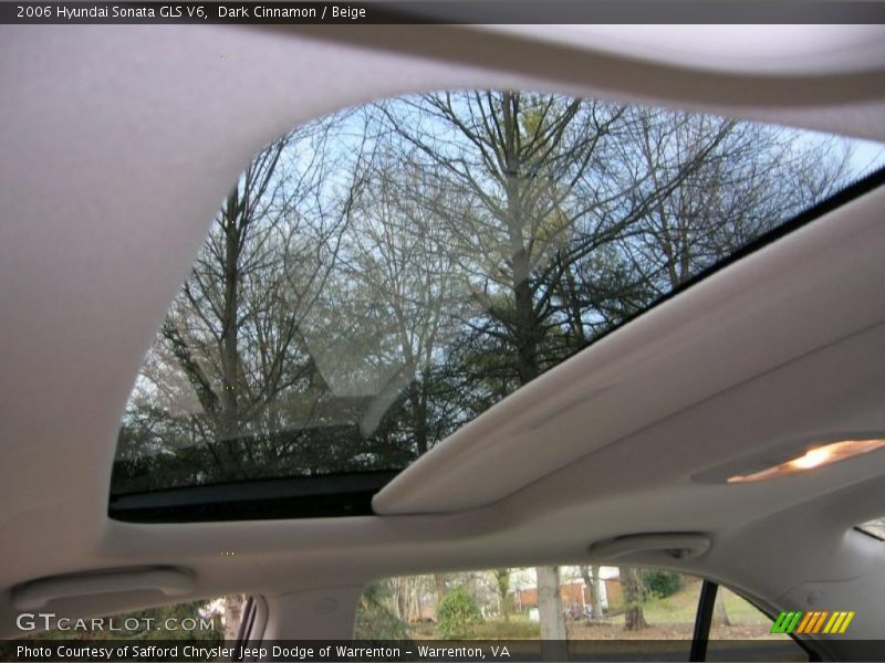 Dark Cinnamon / Beige 2006 Hyundai Sonata GLS V6