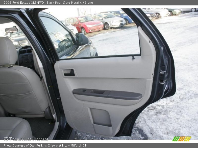Black Pearl Slate Metallic / Stone 2008 Ford Escape XLS 4WD