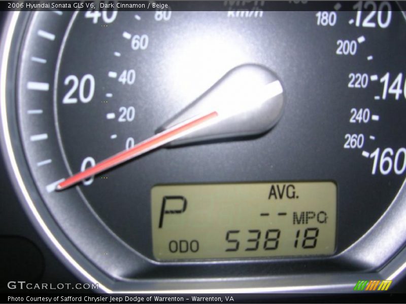 Dark Cinnamon / Beige 2006 Hyundai Sonata GLS V6