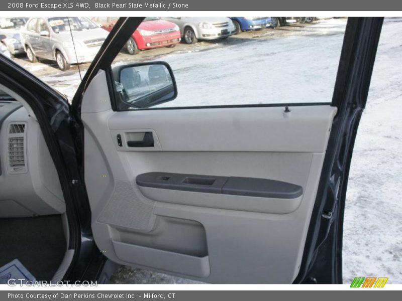 Black Pearl Slate Metallic / Stone 2008 Ford Escape XLS 4WD
