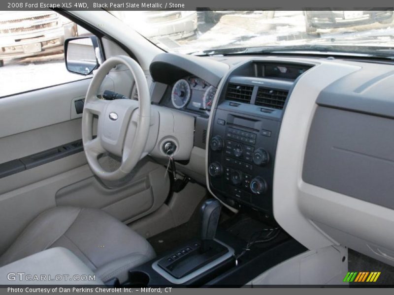 Black Pearl Slate Metallic / Stone 2008 Ford Escape XLS 4WD