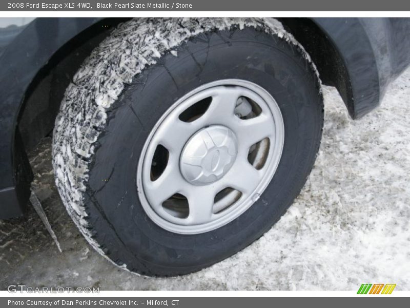 Black Pearl Slate Metallic / Stone 2008 Ford Escape XLS 4WD