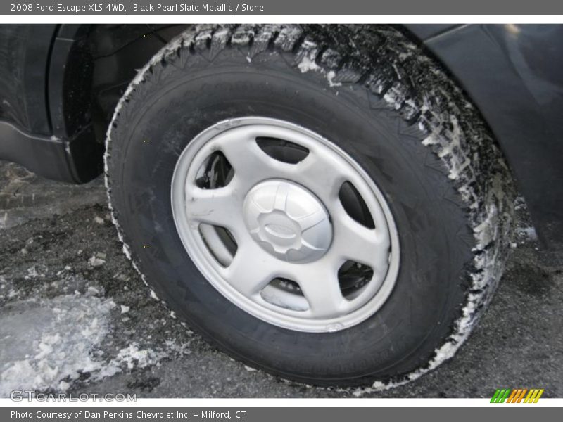 Black Pearl Slate Metallic / Stone 2008 Ford Escape XLS 4WD