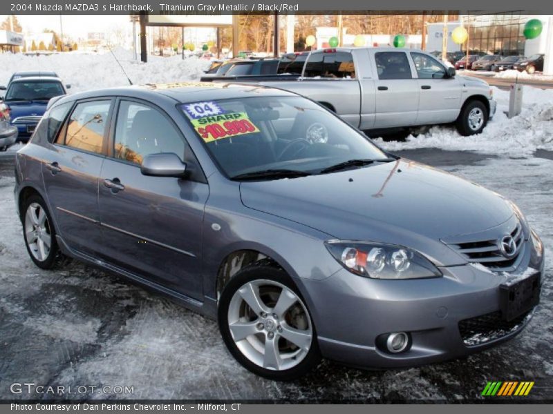  2004 MAZDA3 s Hatchback Titanium Gray Metallic