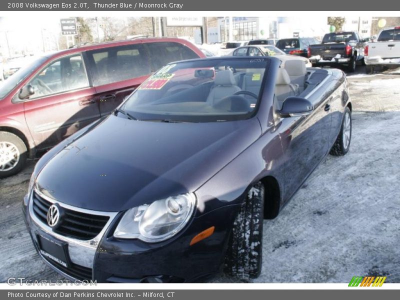 Thunder Blue / Moonrock Gray 2008 Volkswagen Eos 2.0T