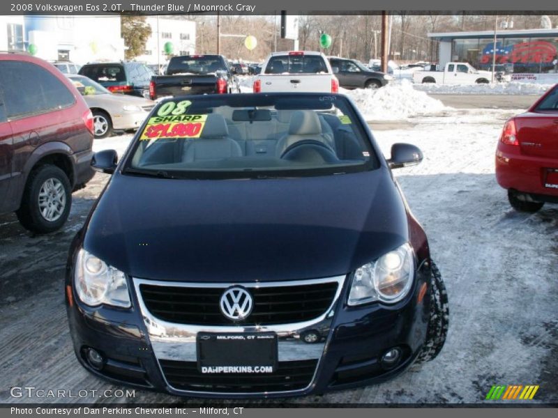 Thunder Blue / Moonrock Gray 2008 Volkswagen Eos 2.0T