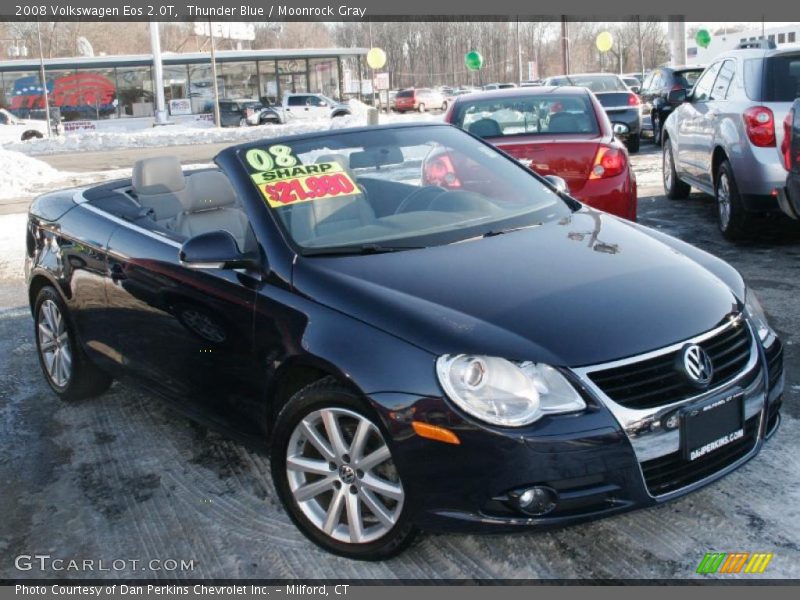 Thunder Blue / Moonrock Gray 2008 Volkswagen Eos 2.0T