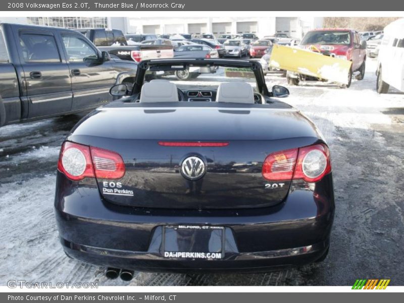 Thunder Blue / Moonrock Gray 2008 Volkswagen Eos 2.0T