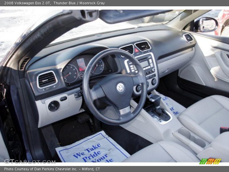 Thunder Blue / Moonrock Gray 2008 Volkswagen Eos 2.0T